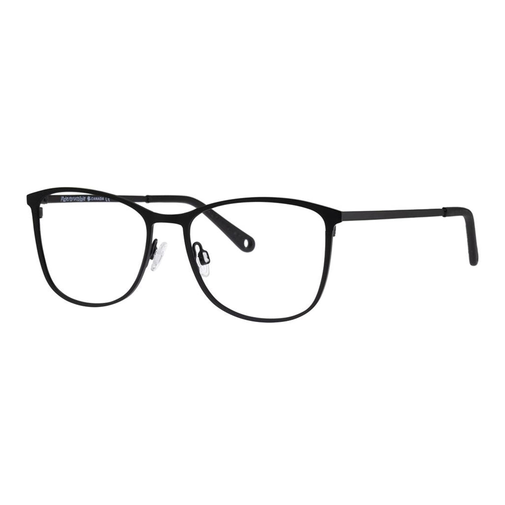 Indii Kids Eyewear IN18 frame in Black quarter view