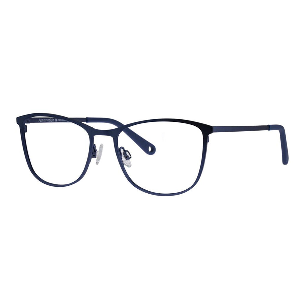 Indii Kids Eyewear IN18 frame in Blue quarter view