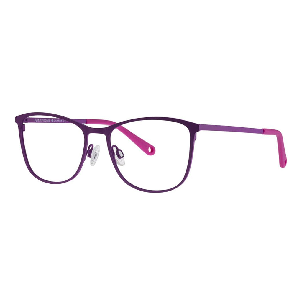 Indii Kids Eyewear IN18 frame in Purple quarter view
