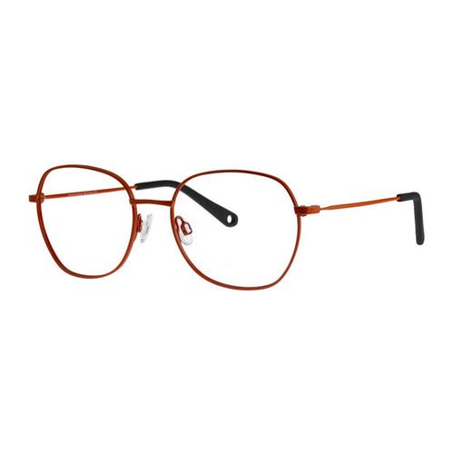 Indii Kids Eyewear IN19 frame in Orange quarter view