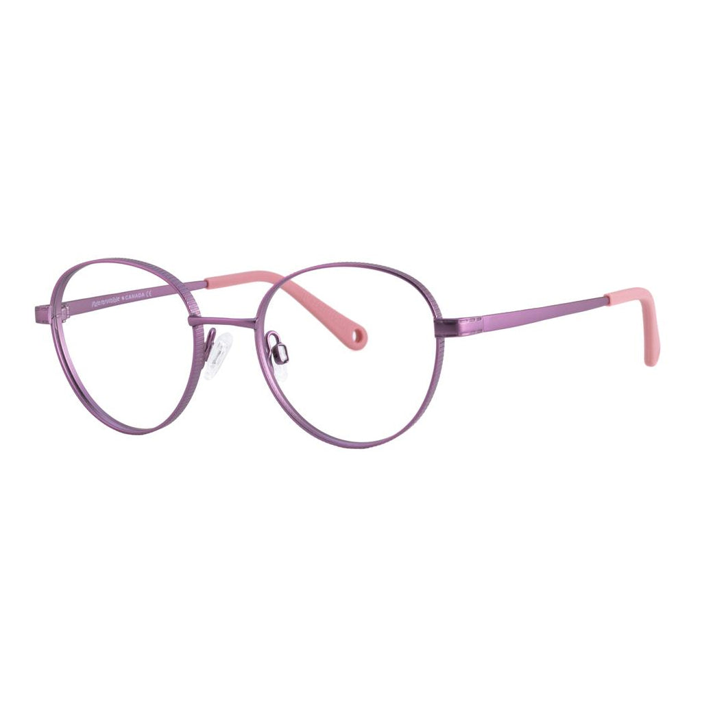 Indii Kids Eyewear IN22 frame in Light Lilac quarter view