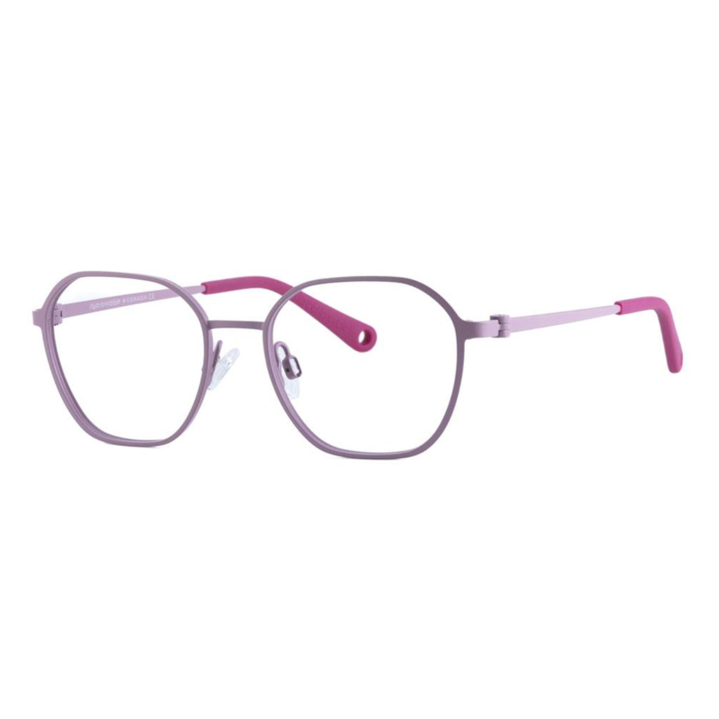 Indii Kids Eyewear IN23 frame in Pink Bubble Gum quarter view