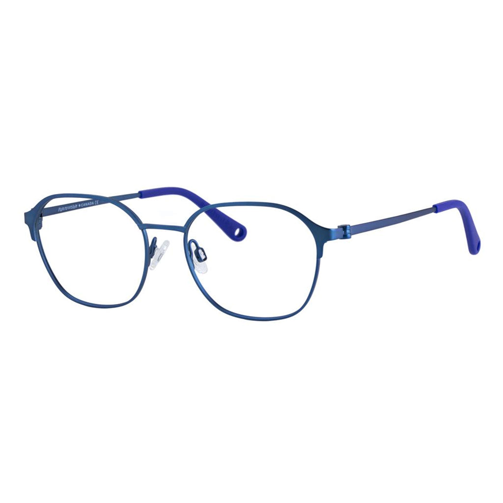 Indii Kids Eyewear IN24 frame in Blue quarter view