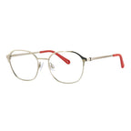 Indii Kids Eyewear IN24 frame in Shiny Gold quarter view