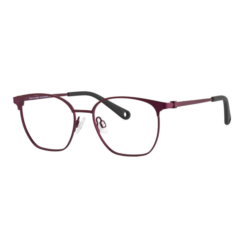 Indii Kids Eyewear IN26 frame in Merlot quarter view