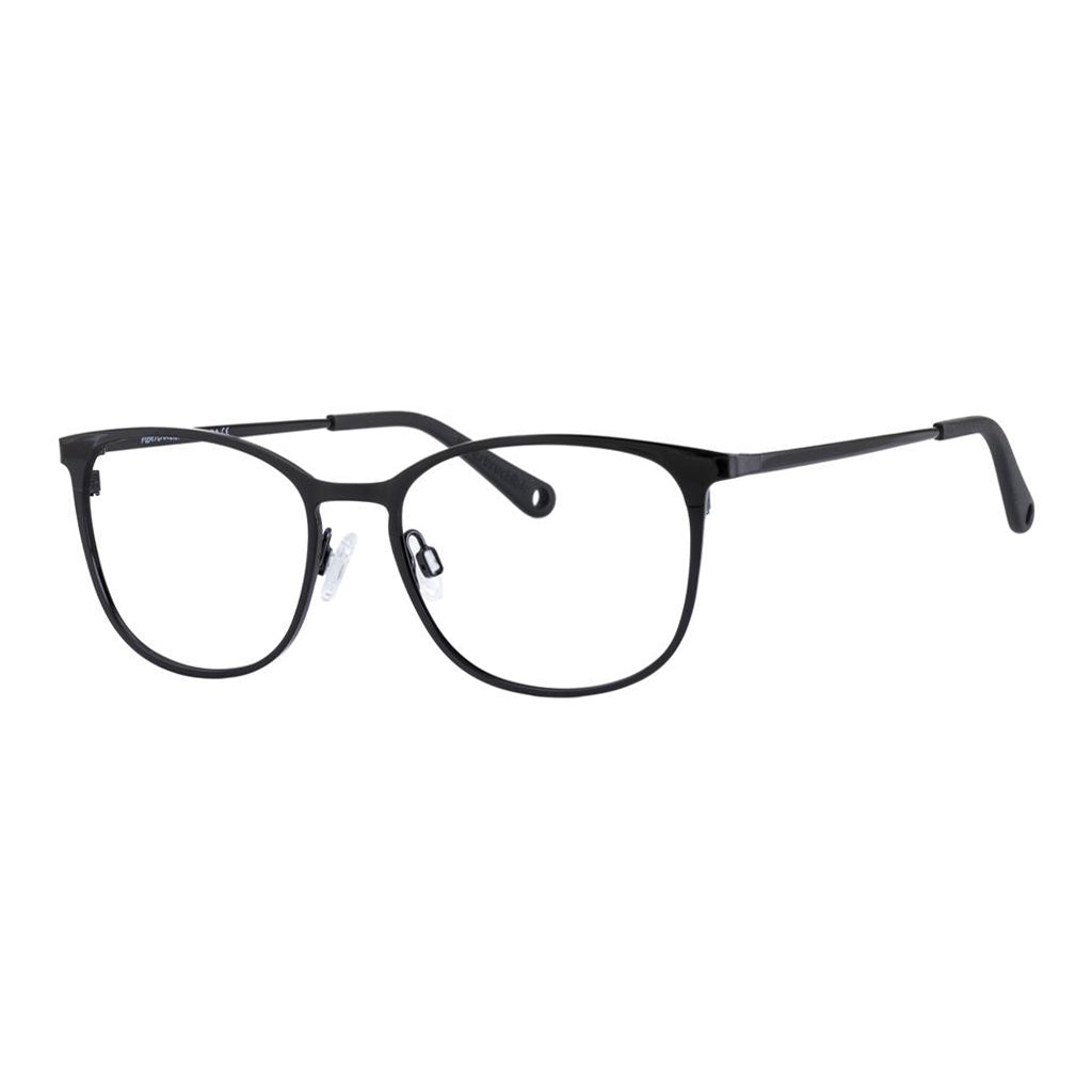 Indii Kids Eyewear IN27 frame in Black quarter view