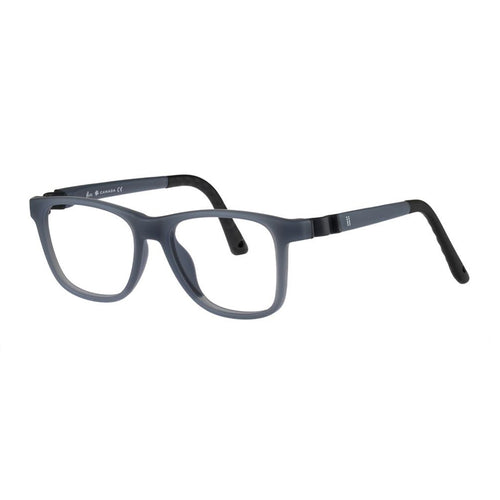 Indii Kids Eyewear IN31 frame in Grey quarter view