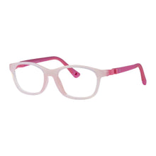 Load image into Gallery viewer, Indii Kids Eyewear IN47 frame in Light Pink/Dark Pink quarter view
