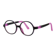Load image into Gallery viewer, Indii Kids Eyewear IN53 frame in Black/Pink
