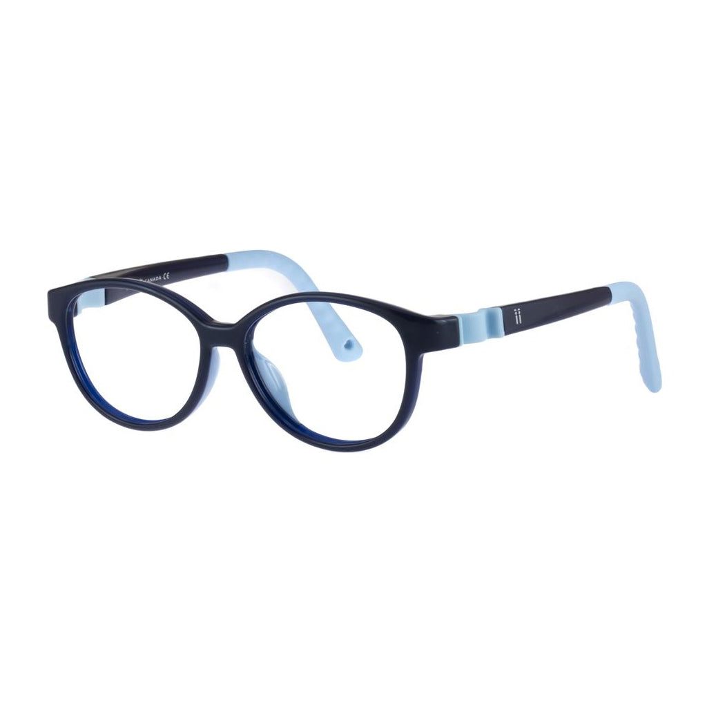 Indii Kids Eyewear IN55 frame in Navy/Light Blue