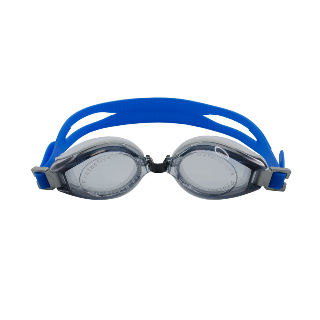 Kleargo Adult Swimming Goggle (Non-Prescription) with blue strap