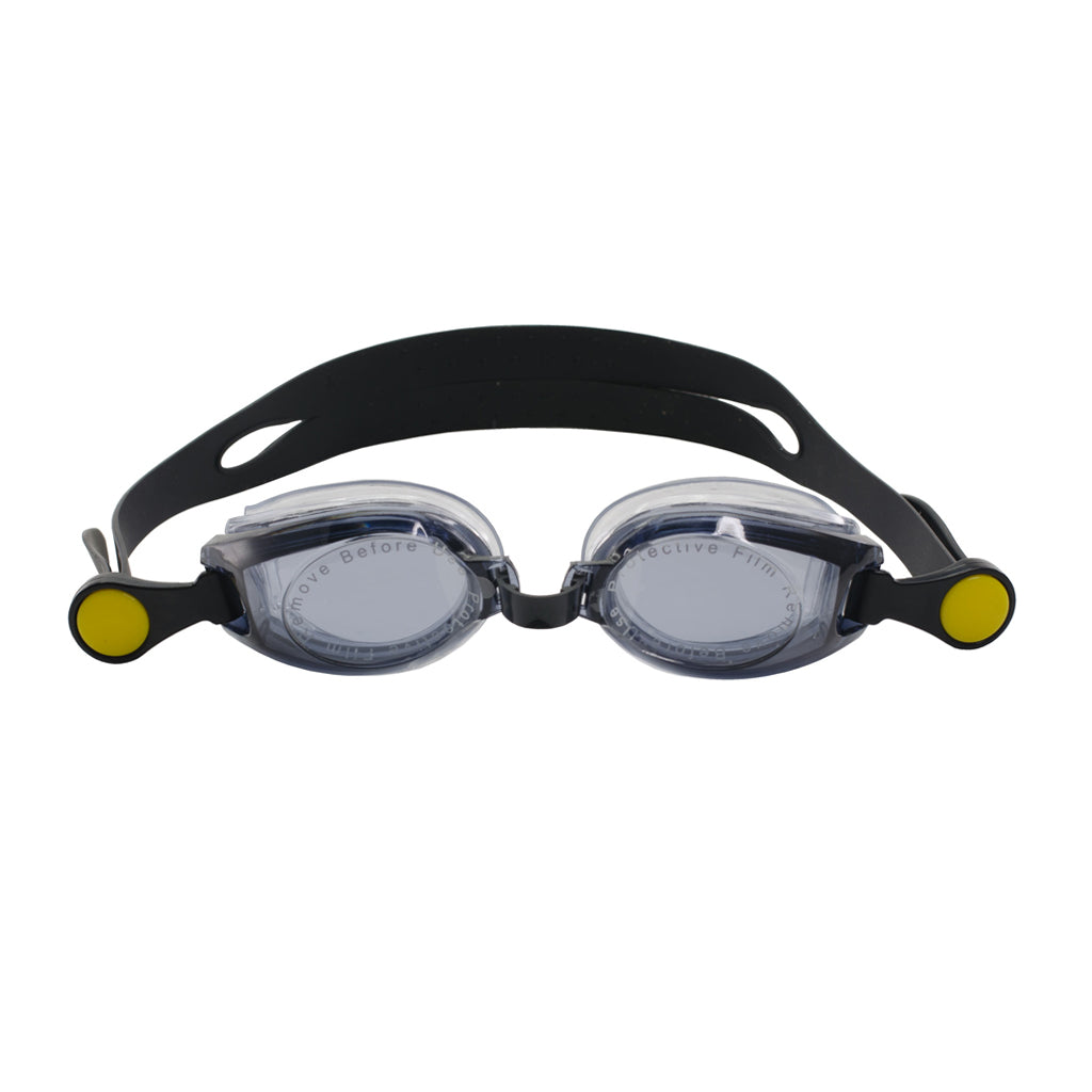 Kleargo Junior Swimming Goggle (Non-Prescription) with Black strap front view