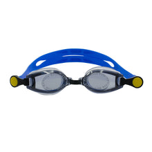 Load image into Gallery viewer, Kleargo Junior Swimming Goggle with Blue strap front view
