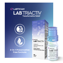 Load image into Gallery viewer, Labtician LABTRIACTIV Eye Drops 3-in-1 preservative free formula
