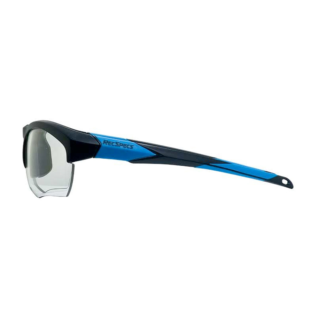Liberty Sport Rec Specs Impact frame in Navy Cyan side view