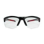 Liberty Sport Rec Specs Impact frame in Shiny Gunmetal Red front view