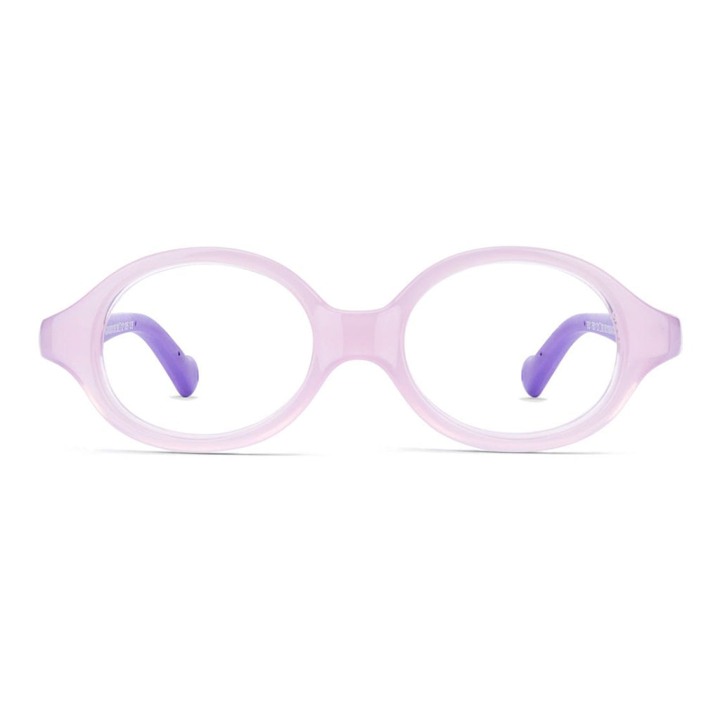 Nano Baby Bunny frame in Lilac Green Purple front view