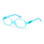 Nano Baby Clipping frame in Blue Turquoise angled view