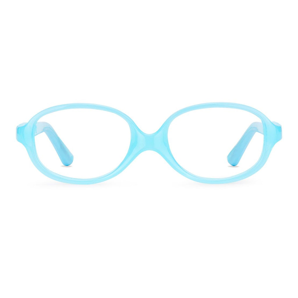 Nano Baby Clipping frame in Blue Turquoise front view