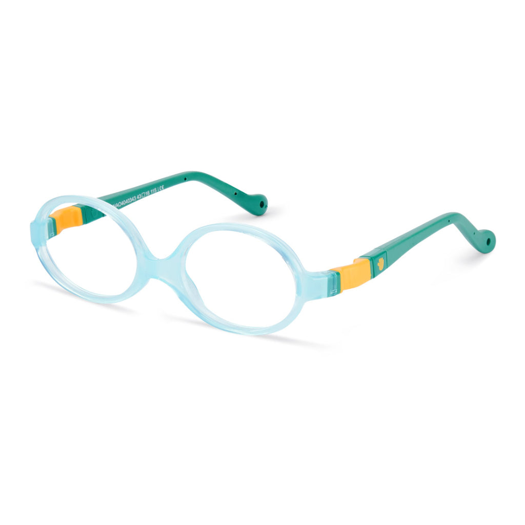 Nano Baby Cub 3.0 Blue/Green/Orange angled view