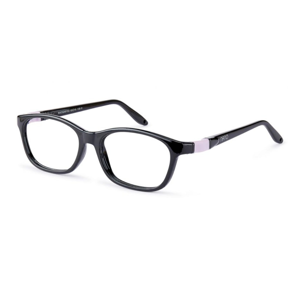 Nano Bind 3.0 Black/Lavender angled view