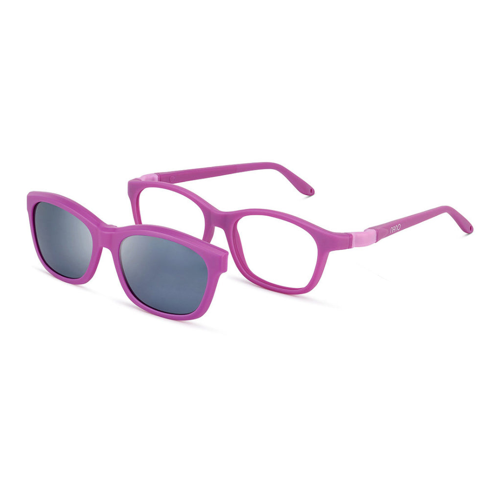 Nano Bind 3.0 Solar Clip in Pink angled view
