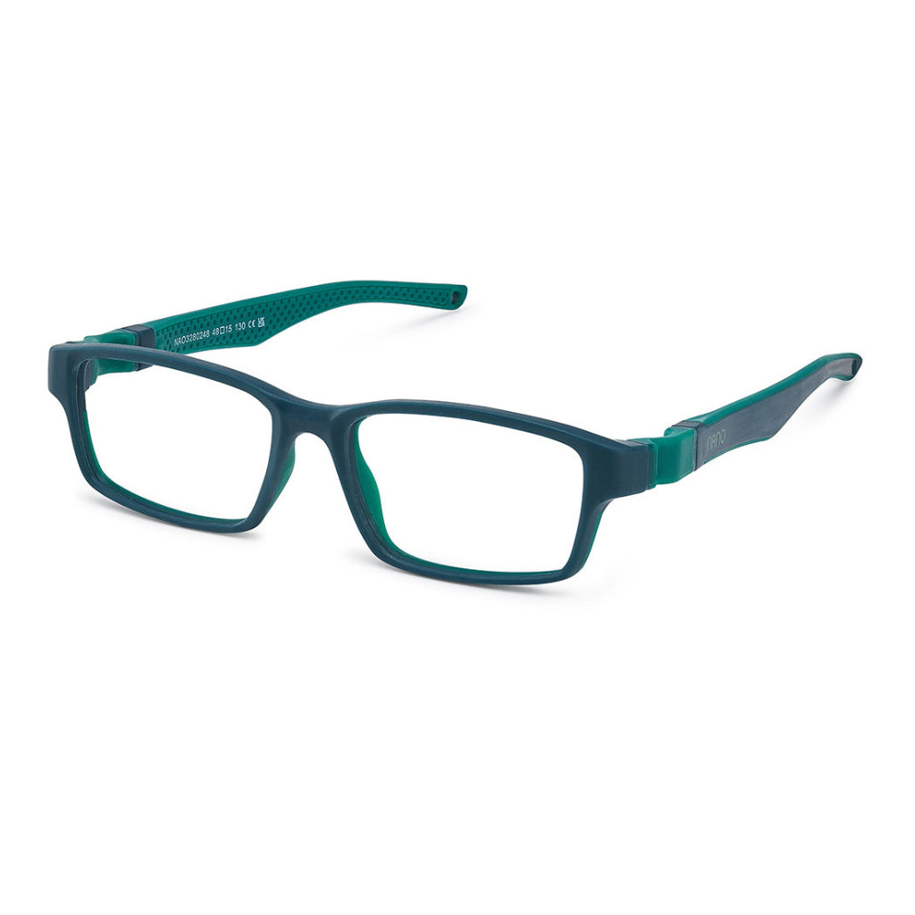 NanoVista Bolt frame in Navy Green angled view