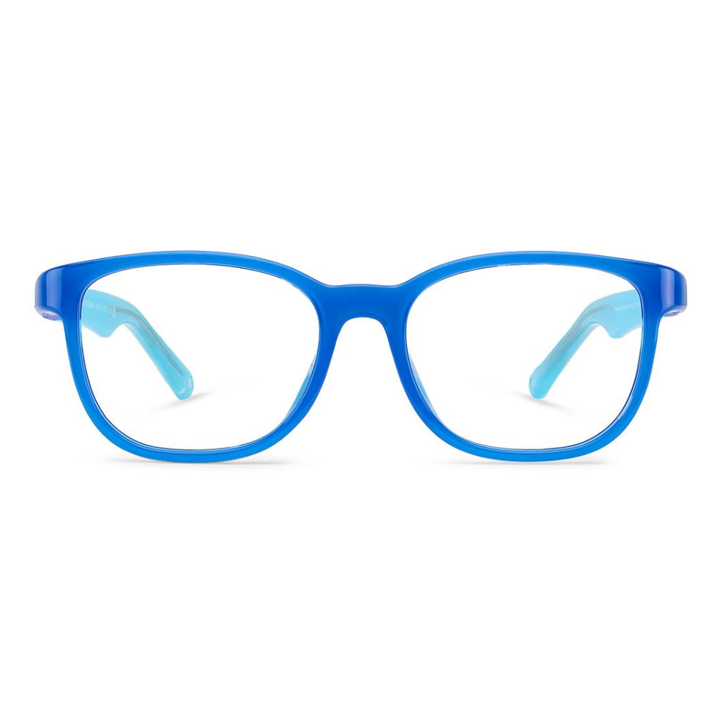 NanoVista Byte frame in Blue Light Blue front view