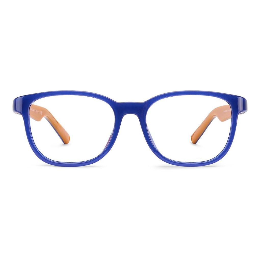 NanoVista Byte frame in Navy Orange front view