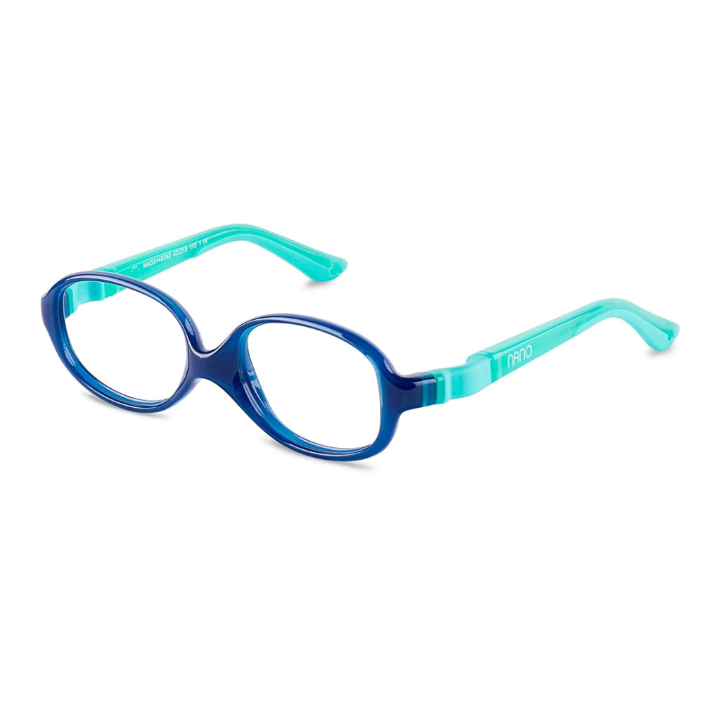 Nano Clipping 3.0 Navy/Turquoise angled view