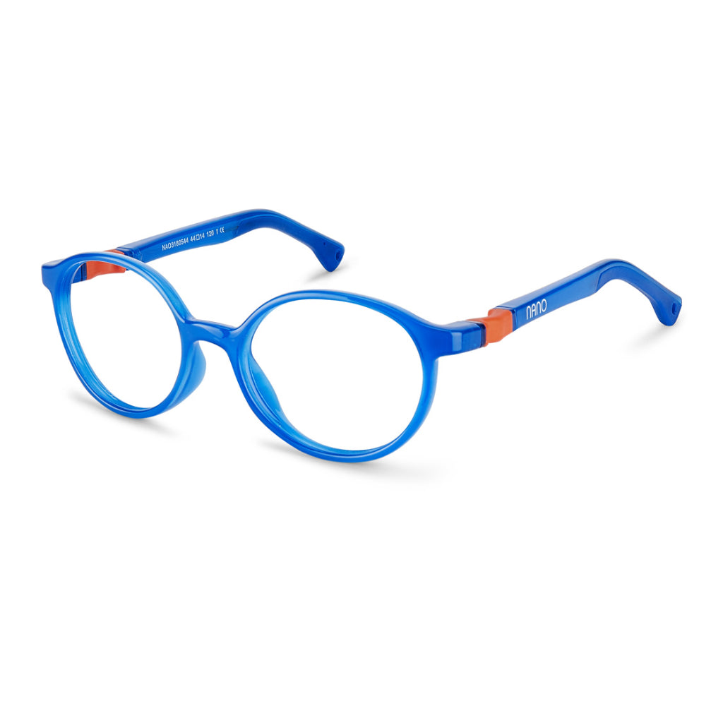 Nano Flicker 3.0 Blue/Orange angled view