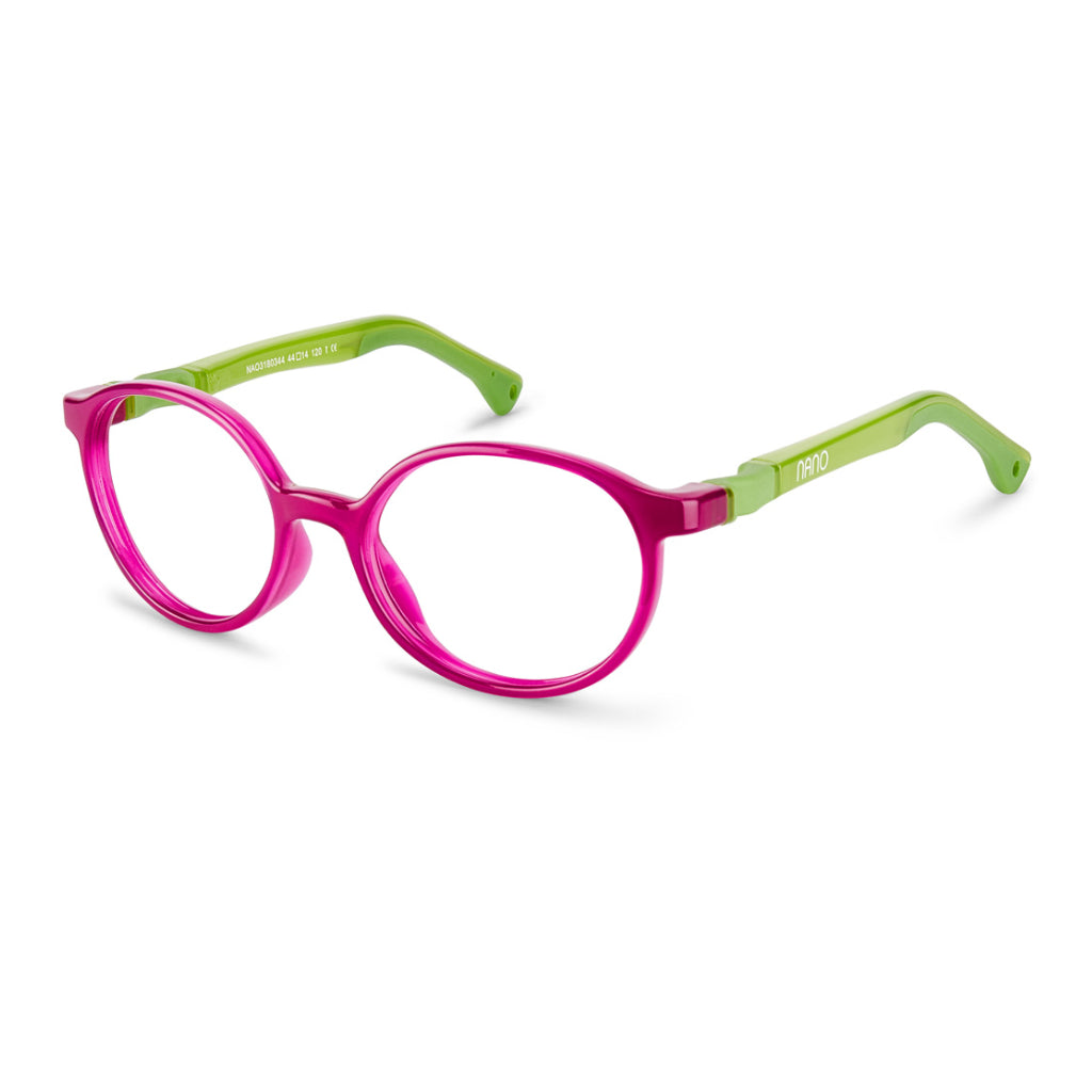 Nano Flicker 3.0 Raspberry/Green angled view