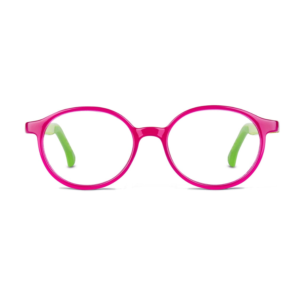 Nano Flicker 3.0 Raspberry/Green front view