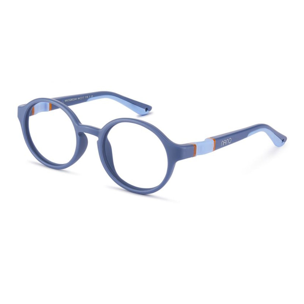 Nano Gamer 3.0 Navy/Orange angled view