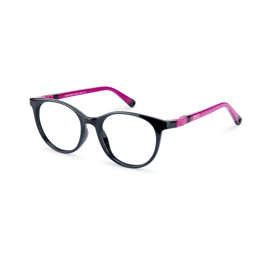 Nano Glitch 3.0 Black/Raspberry angled view