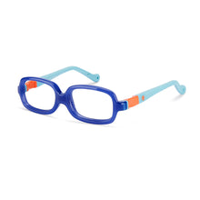 Load image into Gallery viewer, Nano Joey 3.0 Navy Blue Orange frame angled view

