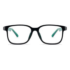 NanoVista Loot frame in Black Green front view
