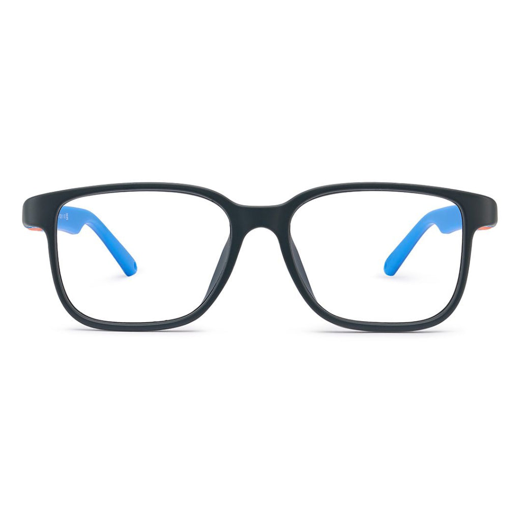 NanoVista Loot frame in Matte Grey Blue front view