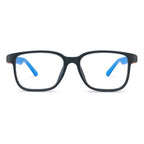 NanoVista Loot frame in Matte Grey Blue front view