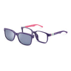 Nano Loot Solar Clip in Violet Pink angled view