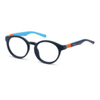 NanoVista Meta frame in Matte Navy Blue angled view