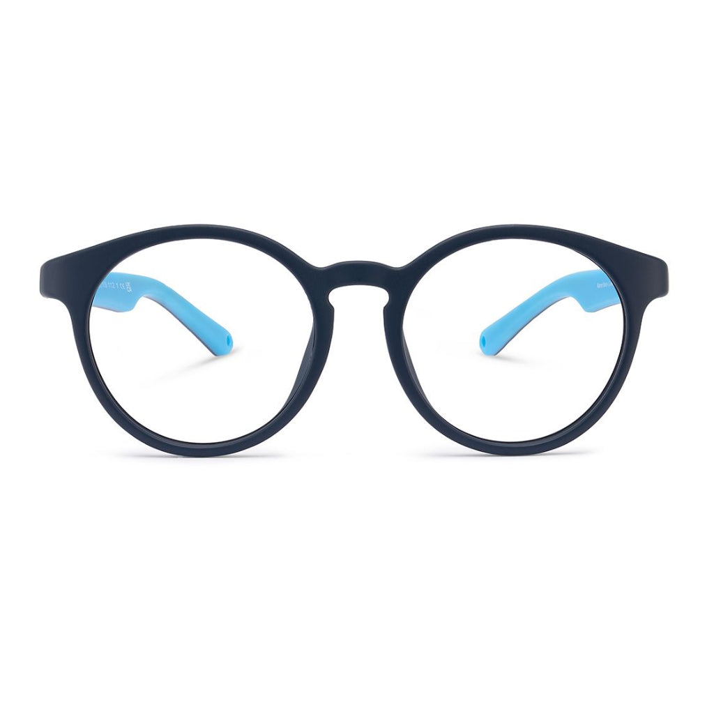 NanoVista Meta frame in Matte Navy Blue front view