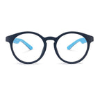 NanoVista Meta frame in Matte Navy Blue front view