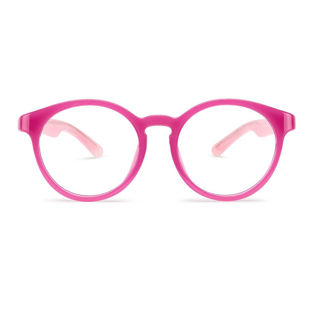 NanoVista Meta frame in Pink Matte Light Pink front view