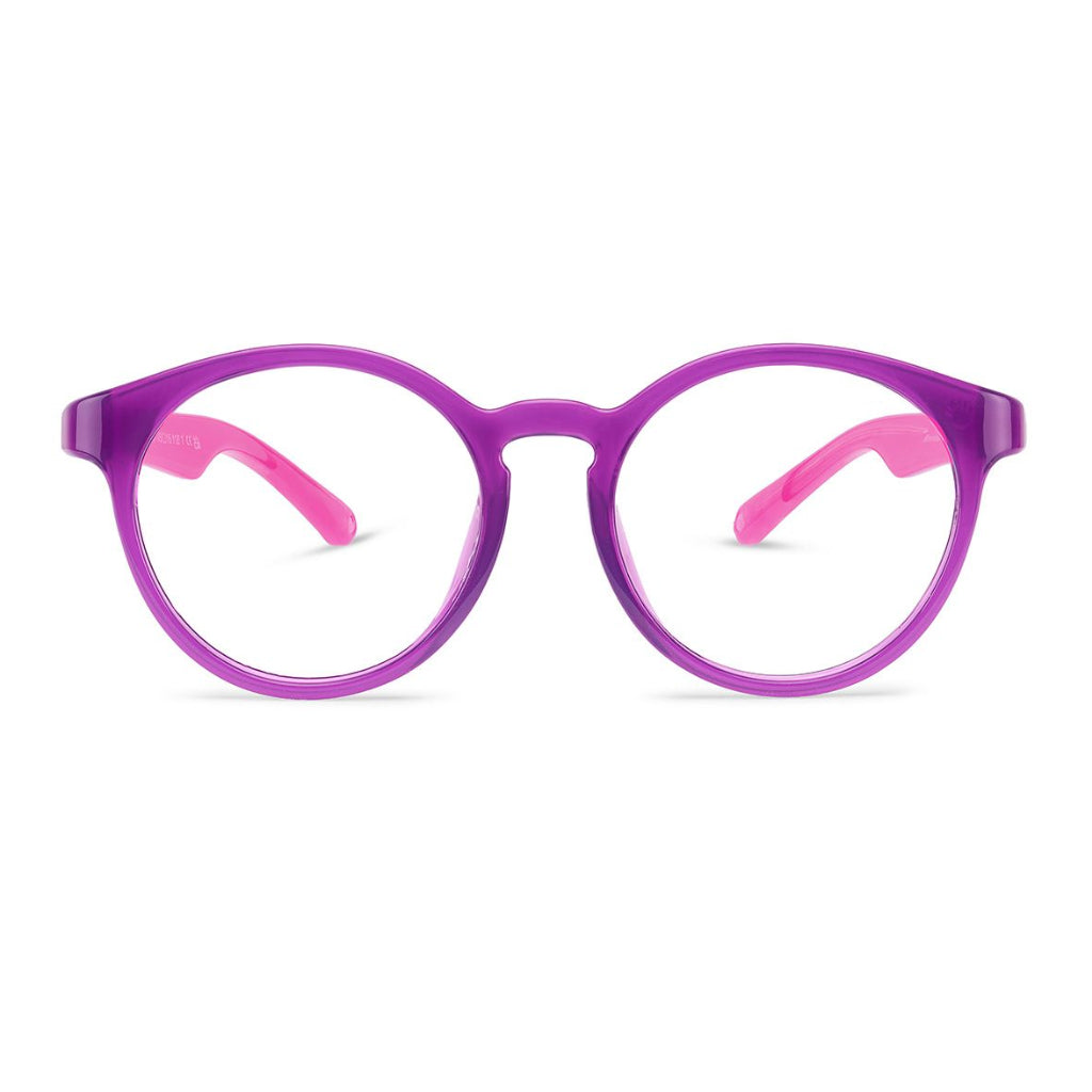 NanoVista Meta frame in Purple Pink front view