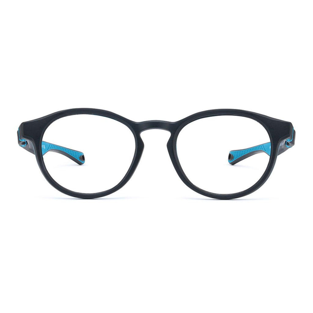 NanoVista Pulse frame in Black Peacock front view