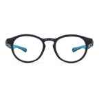 NanoVista Pulse frame in Black Peacock front view