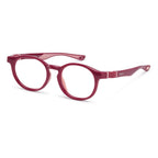 NanoVista Pulse frame in Garnet Pink angled view