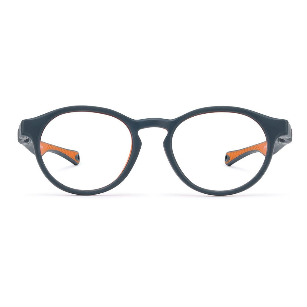 NanoVista Pulse frame in Grey Orange front view