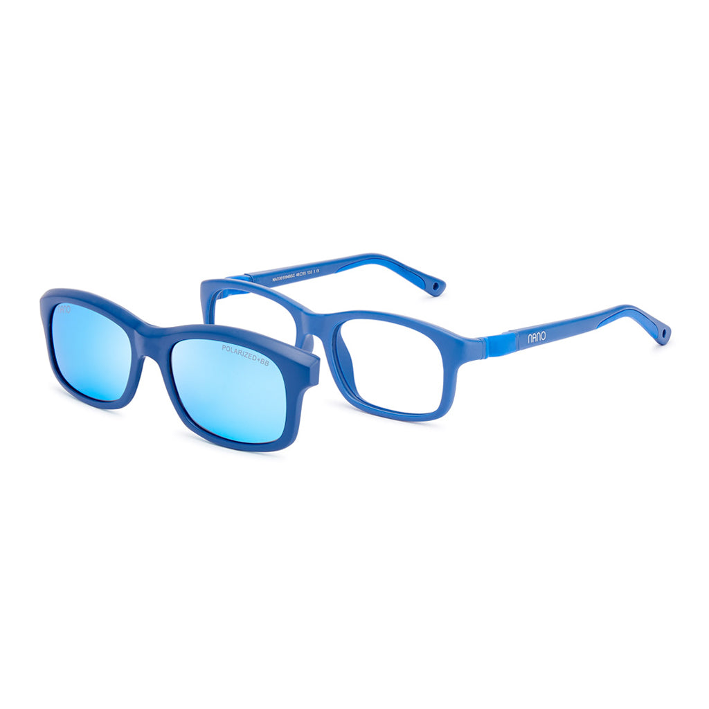 Nano Solar Clip Arcade 3.0 in Matte Blue